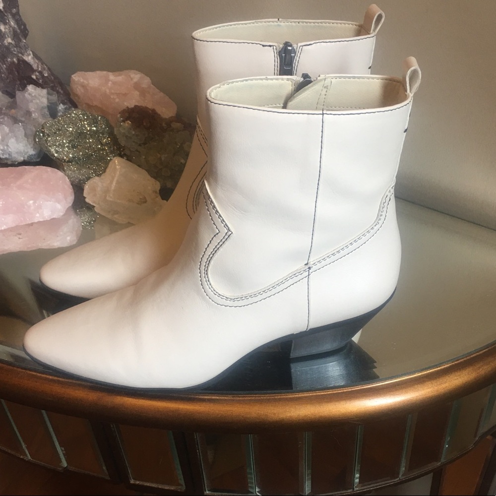 Circus by Sam Edelman Cream Booties